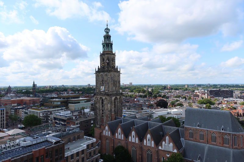 Groningen met tieners