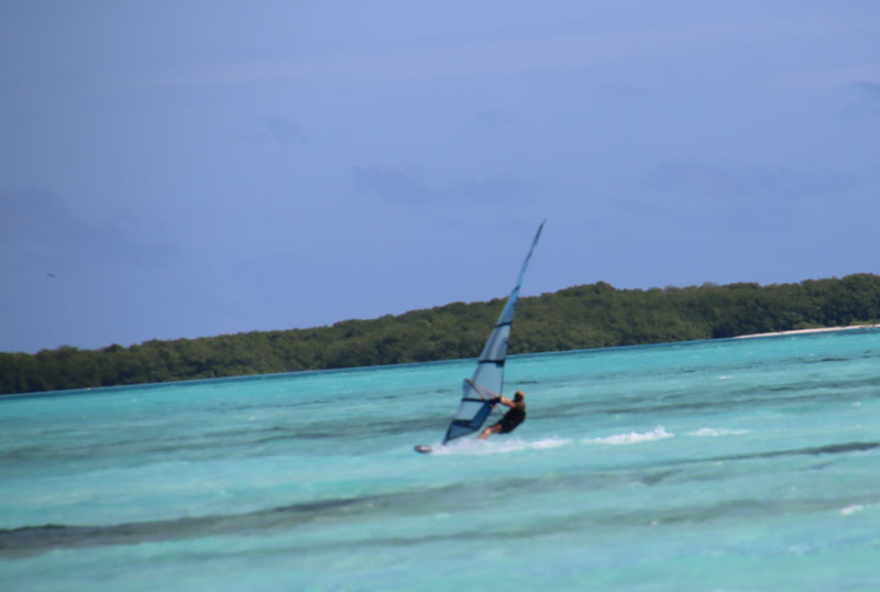 Windsurfen leuk voor tieners