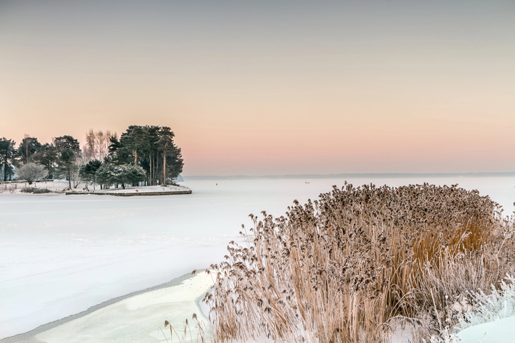 Kaunas in de sneeuw