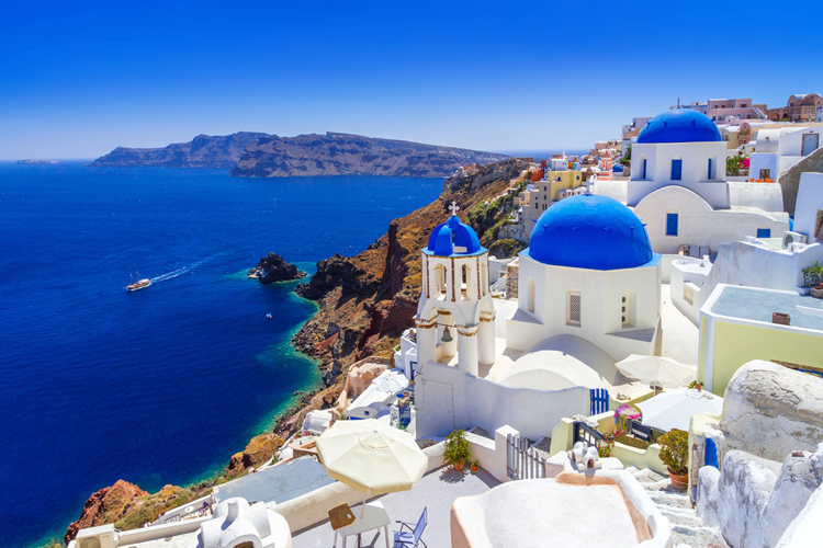 Naar Santorini met tieners