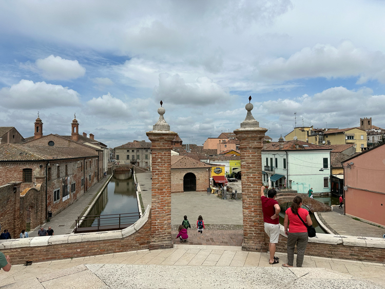 Uitzicht Comacchio