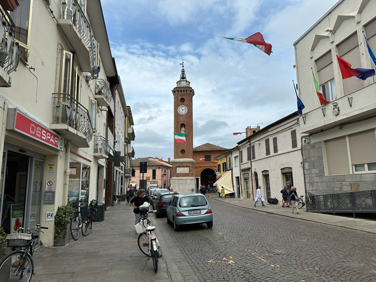 Vis eten in Comacchio